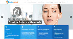 Desktop Screenshot of clinicacentro.com